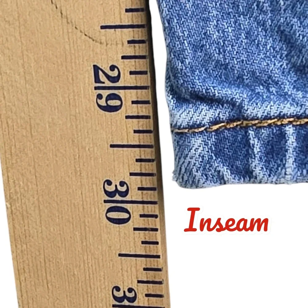 Levis 550 Relaxed Fit Tapered Leg Light Wash Blue Jeans Mens 31x32